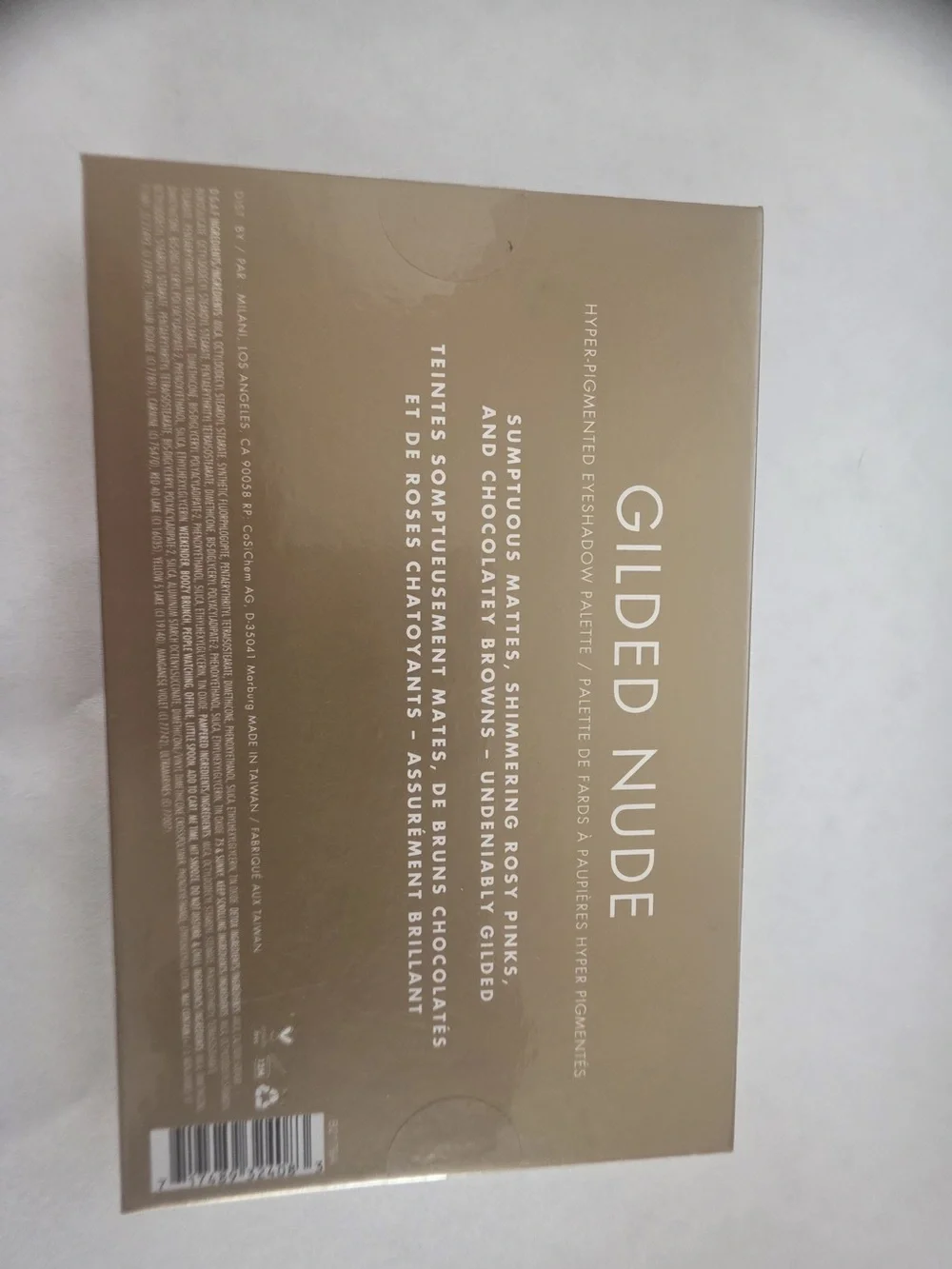 Milani Gilded Nude Bronzer & Contour Palette - Copper Bronze